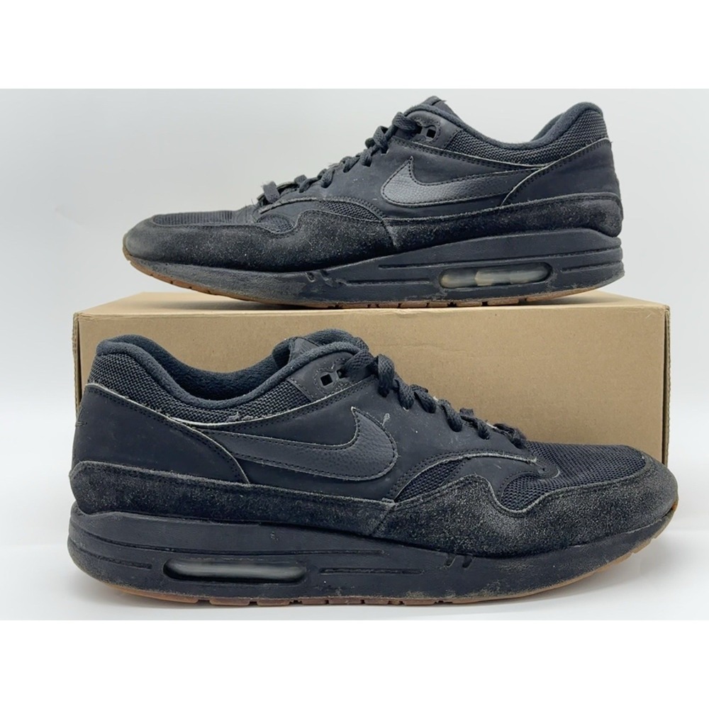 Nike Air Max 1 Black Gum Size 12 AH8145 007